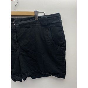 Ladies Black Plus Size Shorts Size 16W Women's Summer Bottom